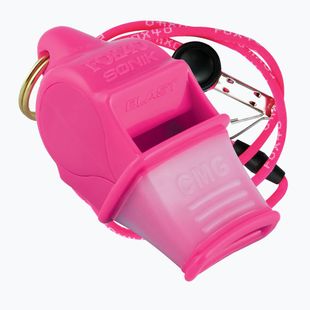 Whistle with string Fox 40 Sonik Blast CMG pink 9203