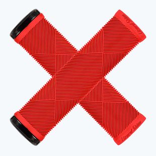 Lizard Skins Single-Clamp Strata handlebar grips candy red