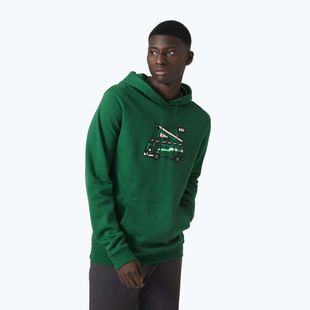 Men's trekking sweatshirt Helly Hansen F2F Organic Cotton Hoodie malachite