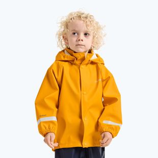 Children's rain jacket Didriksons Slaskeman oat yellow