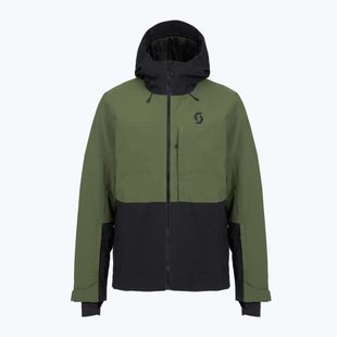 Men's ski jacket SCOTT Ultimate Dryo 10 douglas green/black