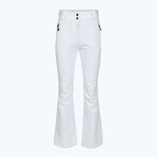 Women's ski trousers EA7 Emporio Armani Ski Kitzbuhel High Waisted Softshell white