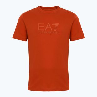 Men's EA7 Emporio Armani Visibility Cotton Crew rooibos tea T-shirt