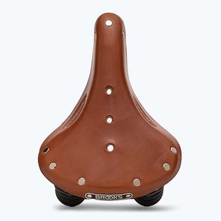 Brooks England Flyer Short honey bicycle saddle