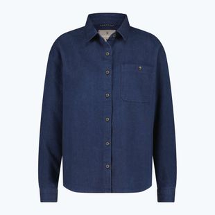 Women's Royal Robbins Clouds Rest Hemp deep blue htr shirt