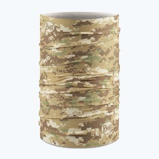 Multifunctional neck gaiter BUFF Coolnet UV pixels desert sand