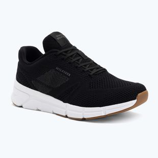 Men's Tommy Hilfiger Comfort Run Knit black shoes