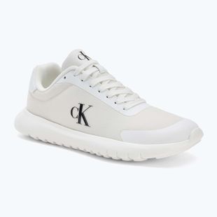 Women's shoes Calvin Klein YW0YW01750 3 Eva Runner Mesh MG bright white/black