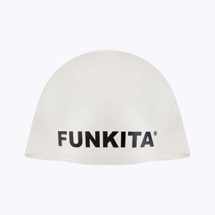 Funkita Dome Racing swimming cap white FS980039200
