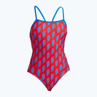 Women's one-piece swimsuit Funkita Single Strap One Piece Hot Volt