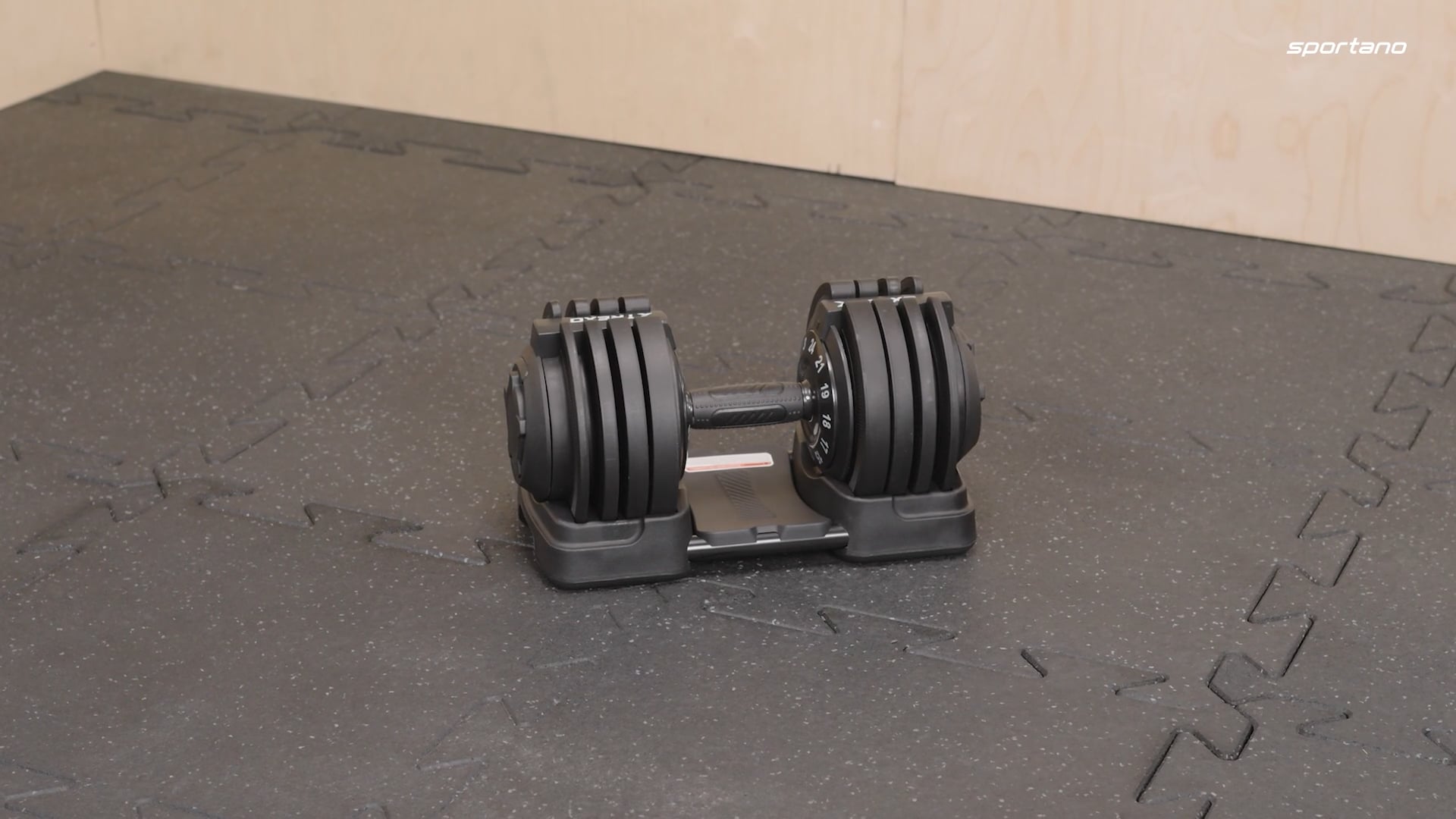XTREXO adjustable dumbbell TXO-B4W002 24 kg black