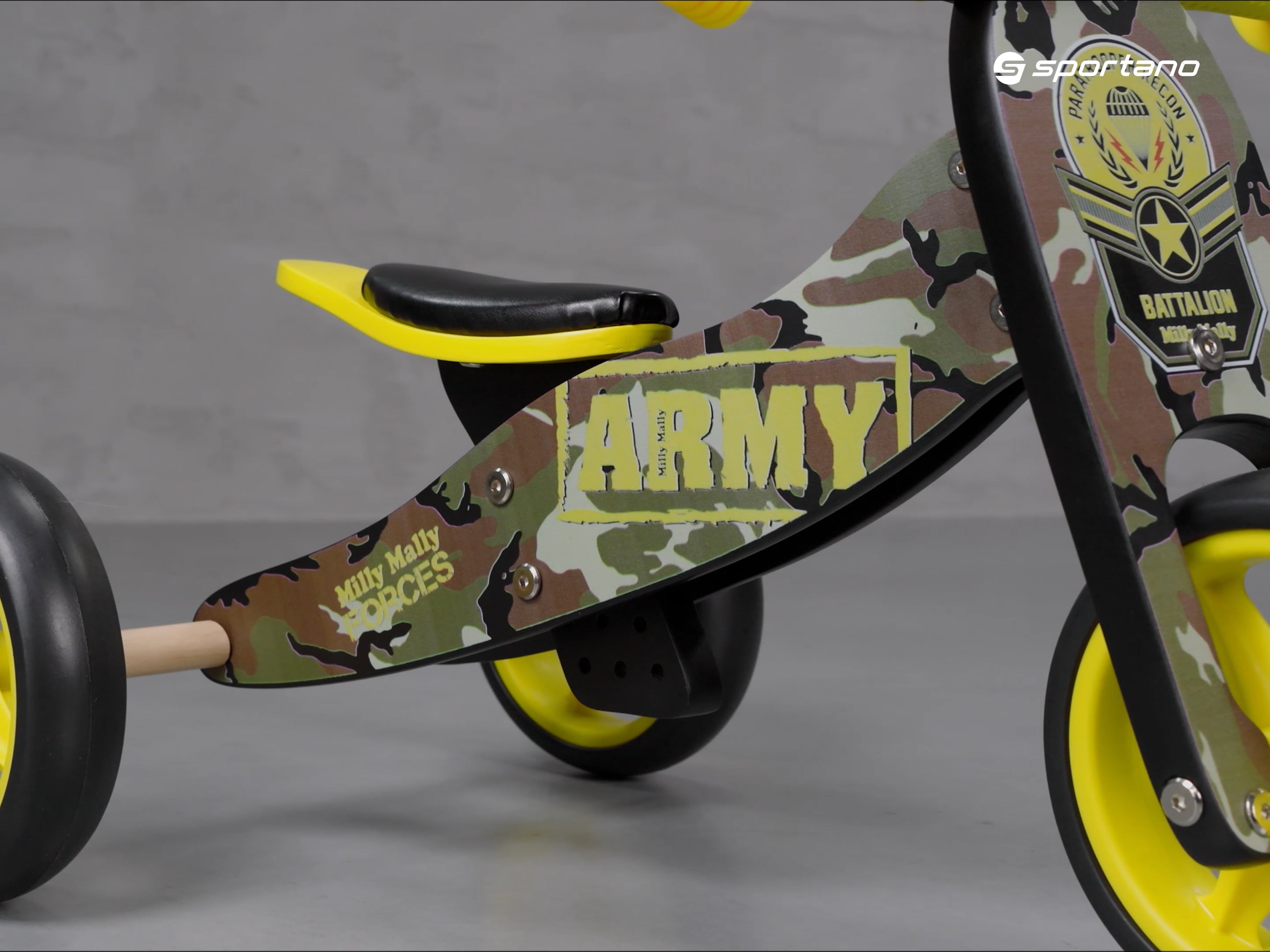 Milly Mally Jake cross-country bicycle yellow and black 2100