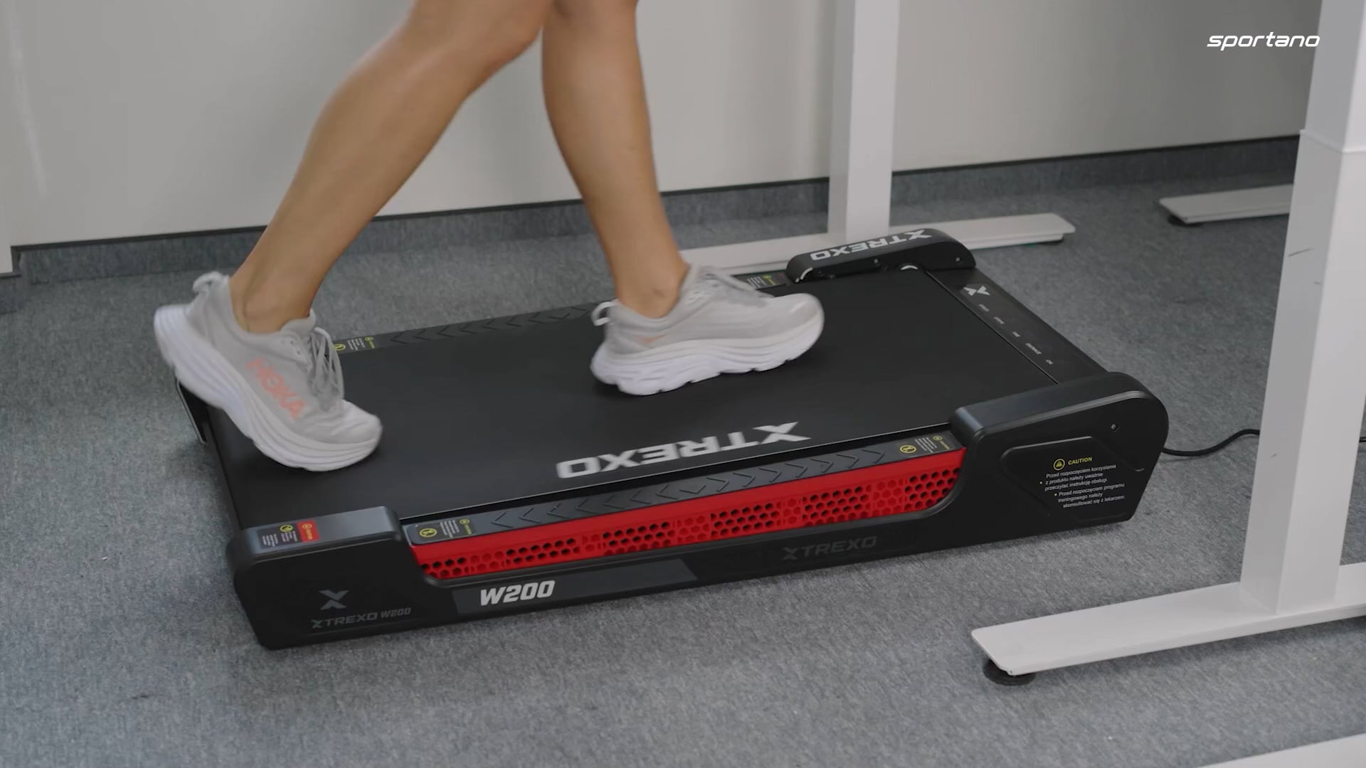 XTREXO Walking Pad W200 electric treadmill black