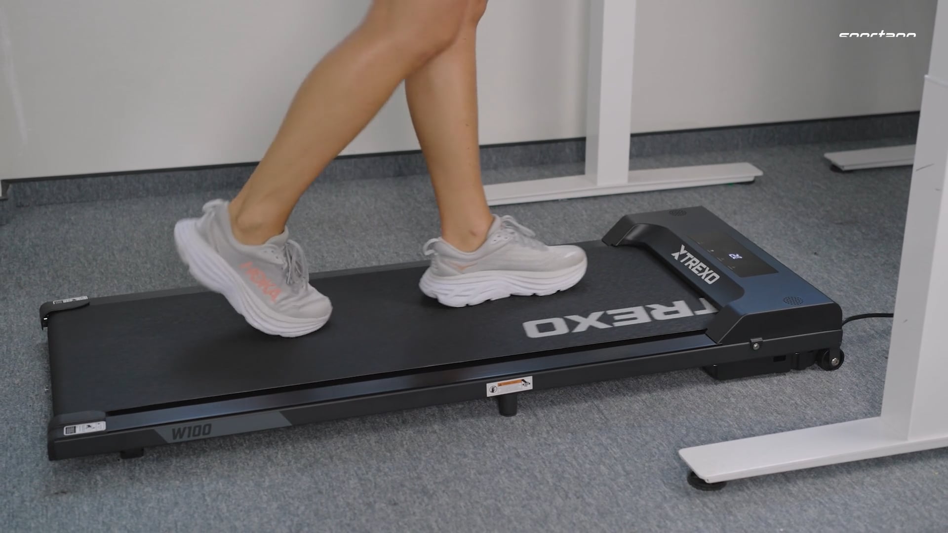 XTREXO Walking Pad W100 electric treadmill black